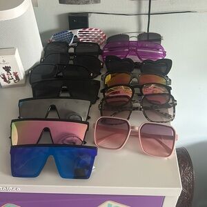 15 pairs of fashionable sunglasses